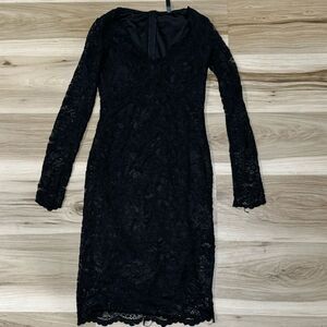 Babe Society Black Lace Dress Women’s Small